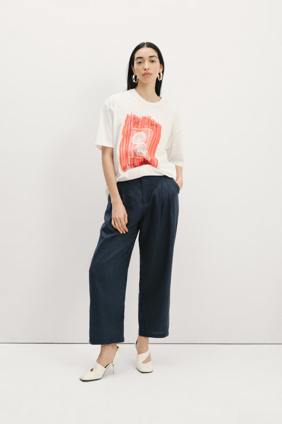 More Coffee Printed T-shirt - 4