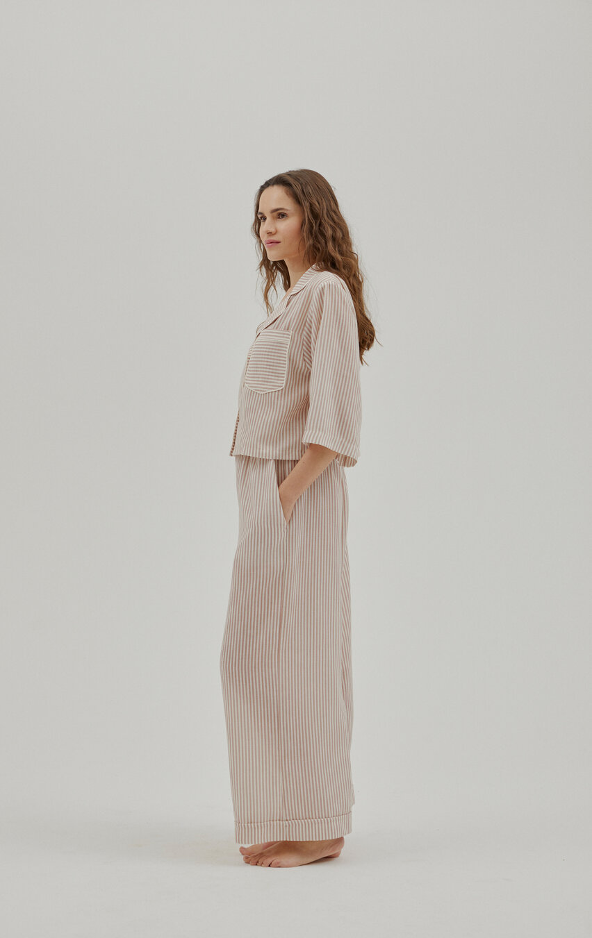 Myrelea Linen Pajamas Set - 5