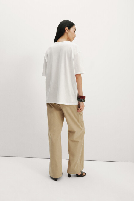 Mystic Patterned Oversize T-shirt - 6