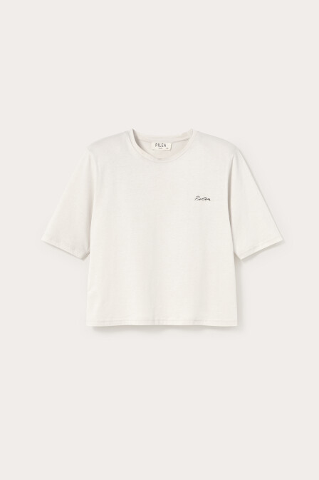 Nakışlı Vatkalı Tshirt - 2