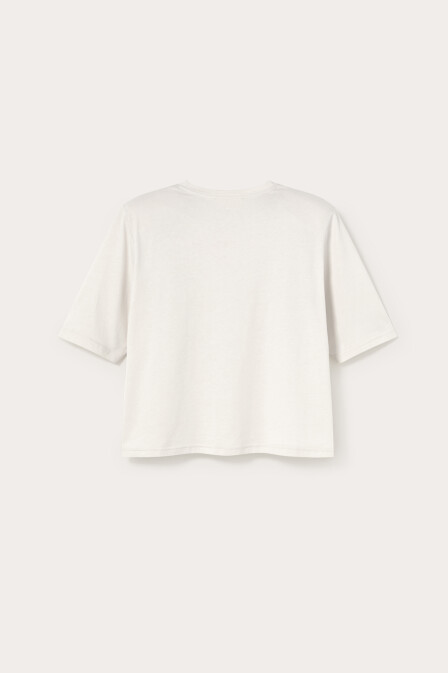Nakışlı Vatkalı Tshirt - 3