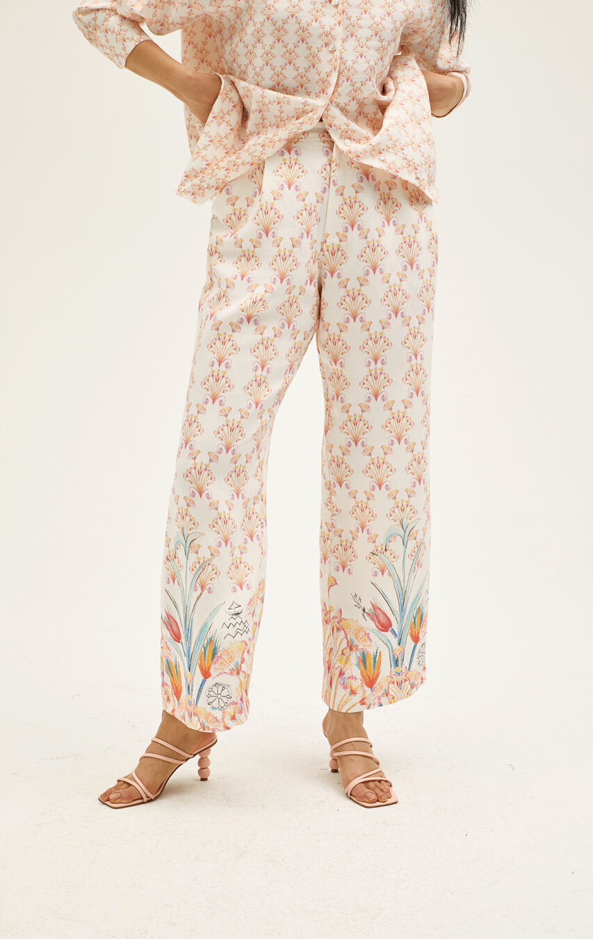 Paris Patterned Trousers - 3