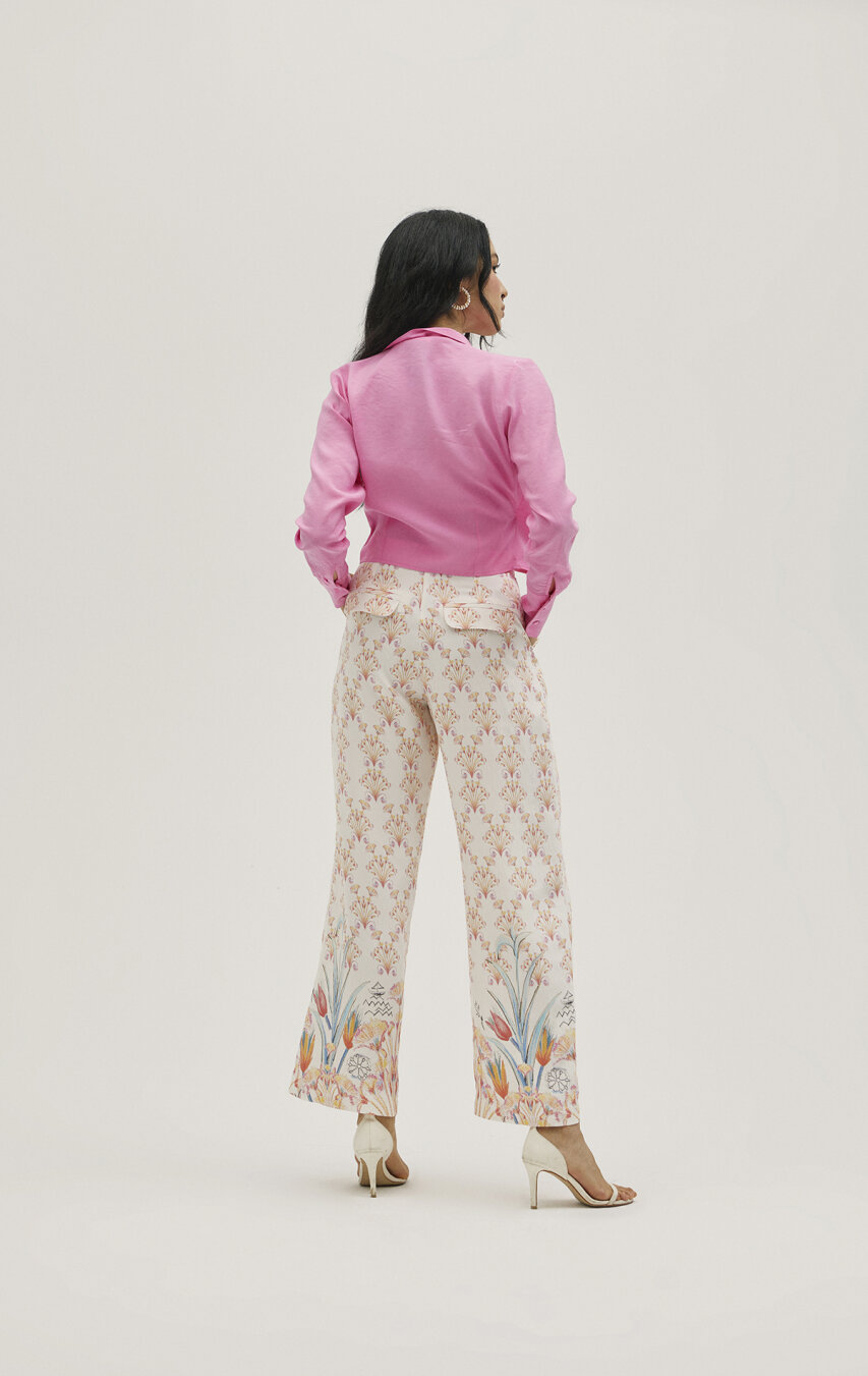 Paris Patterned Trousers - 5