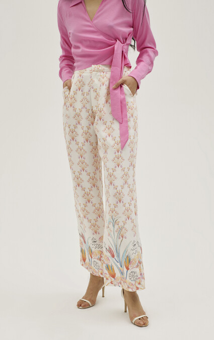 Paris Patterned Trousers - 6