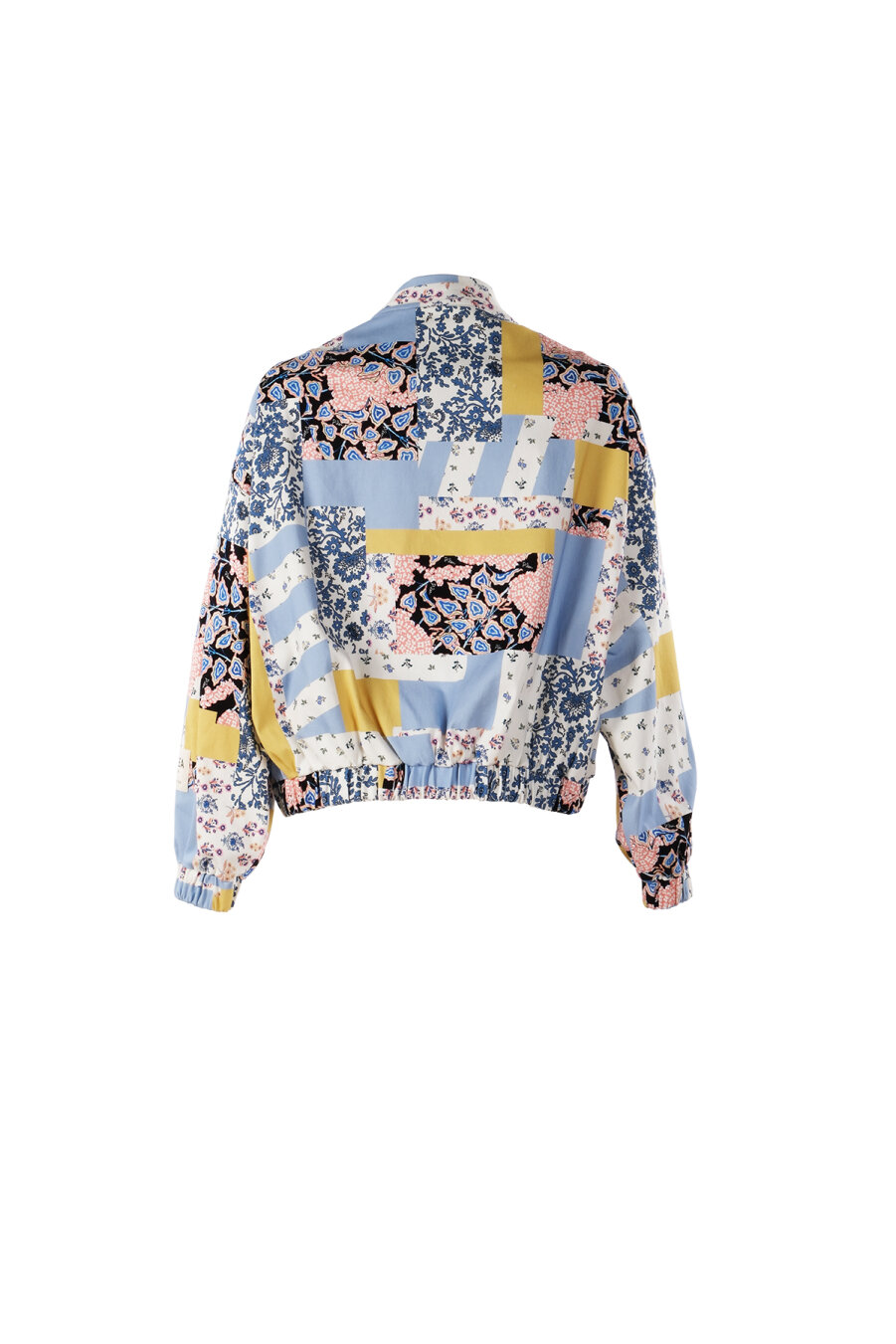 Patterned Cotton Bomber Jacket - 5