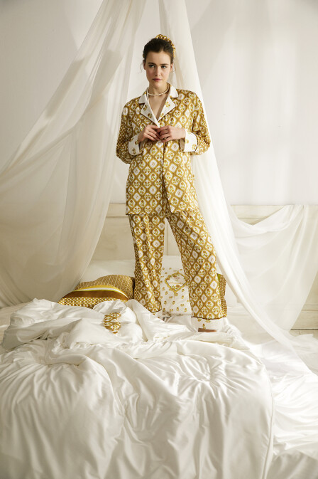 Pilegram Long Sleeve Pajama Set - 2