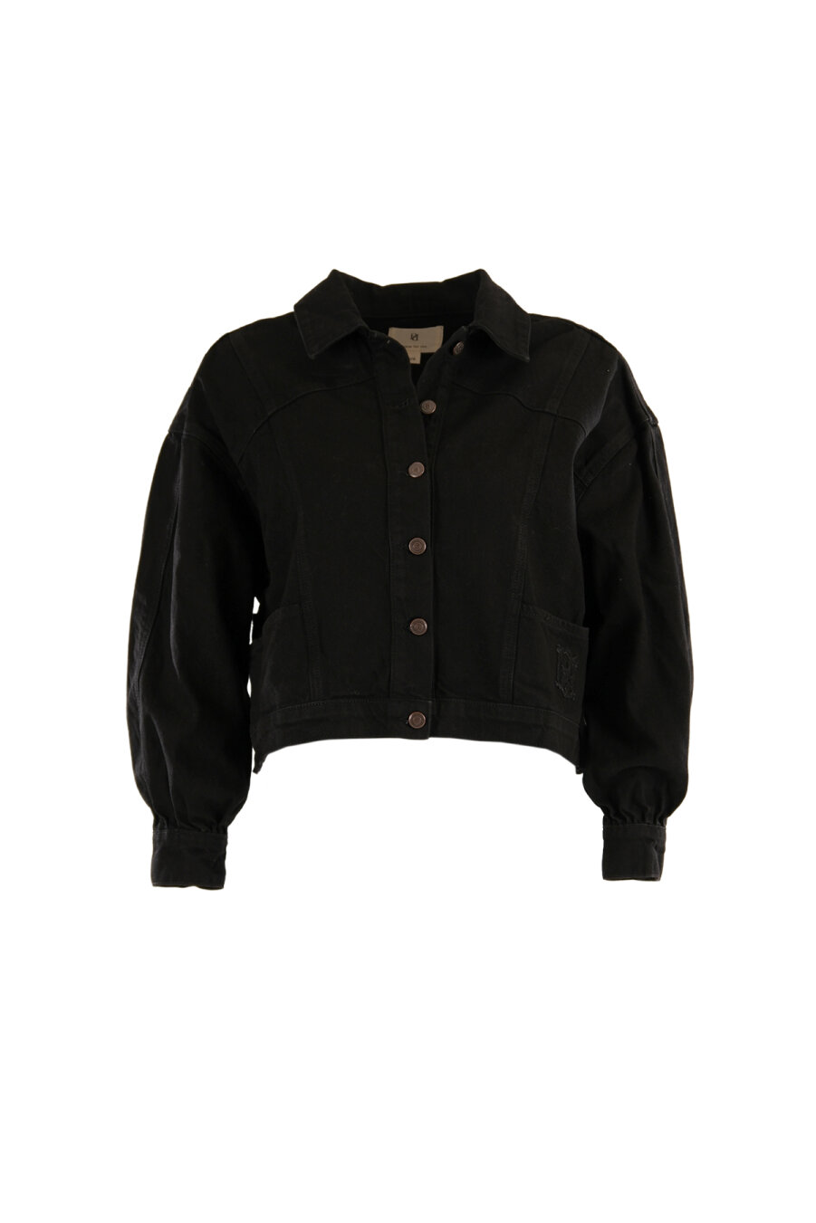 Polly Black Denim Jacket - 1