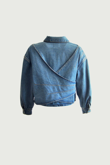 Polly Blue Denim Jacket - 4