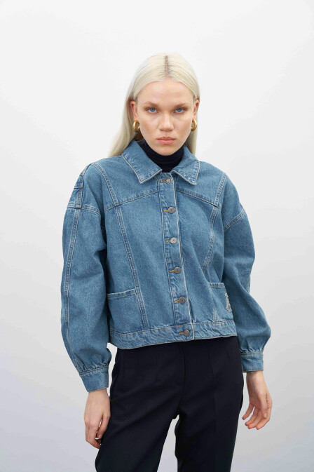 Polly Blue Denim Jacket - 1