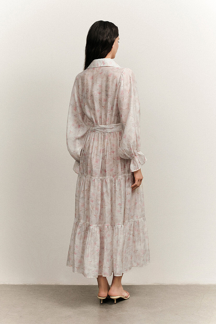 Rosalıa Desenli Elbise - 3