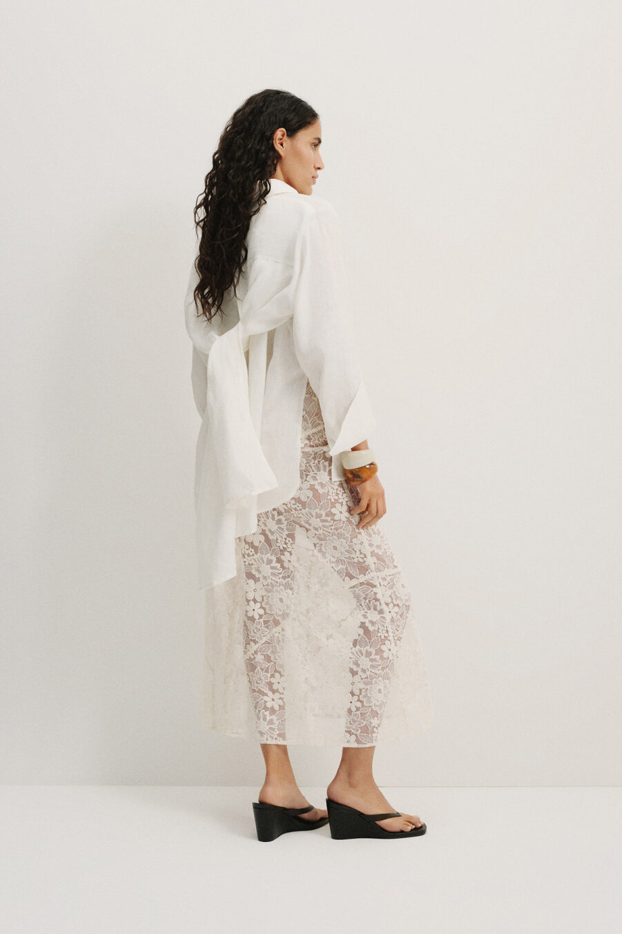 Roselina Piece Lace Skirt - 3