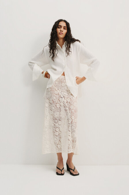 Roselina Piece Lace Skirt - 2