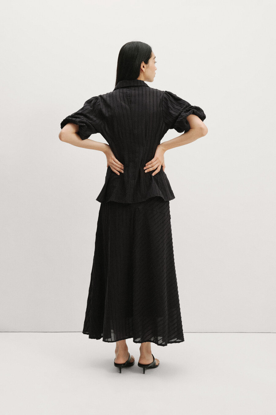 Rossa Textured Cotton Shirt - 7