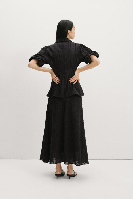 Rossa Textured Cotton Shirt - 7