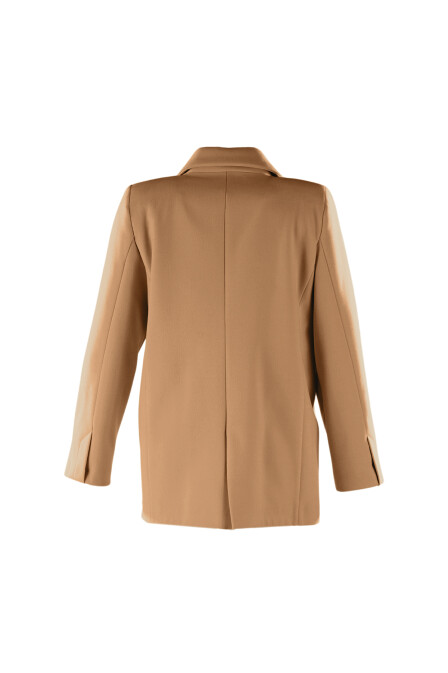 Rufus Masculine Beige Blazer Coat - 2