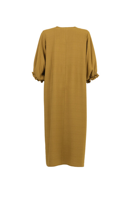 Seoul Tobacco Wide Cut Dress - 2