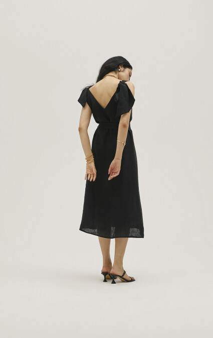 Serana Linen Dress - 4