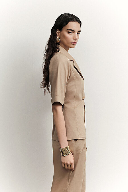 Short-Sleeve Poplin Shirt - 3