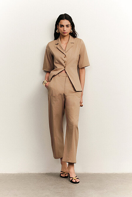Short-Sleeve Poplin Shirt - 5