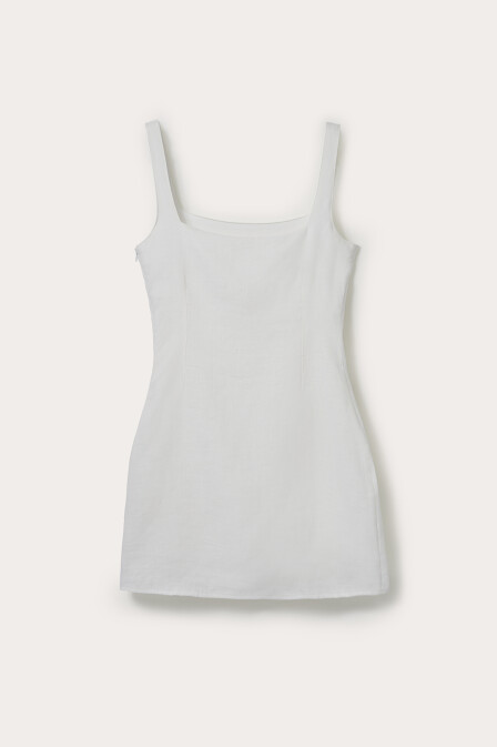 Solea Linen Mini Dress - 5