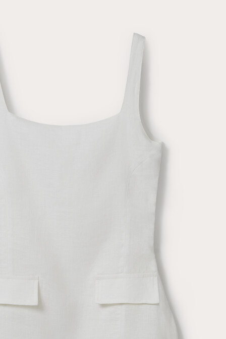 Solea Linen Mini Dress - 6