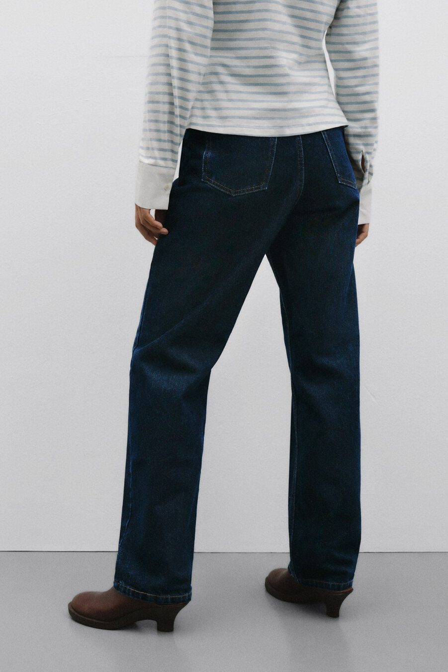 Soletta Yüksek Bel Mom Fit Jean - 3