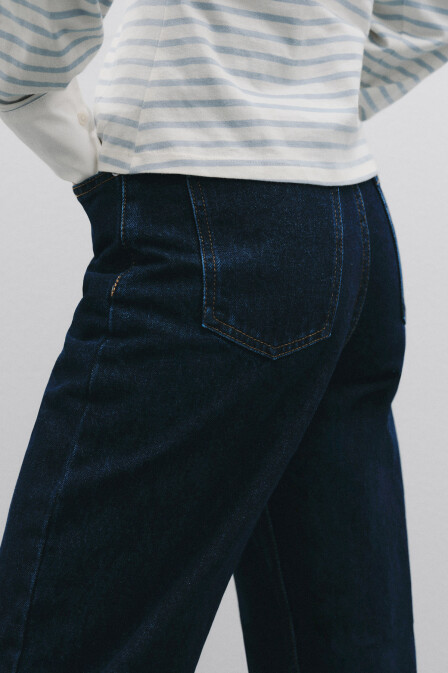 Soletta Yüksek Bel Mom Fit Jean - 4