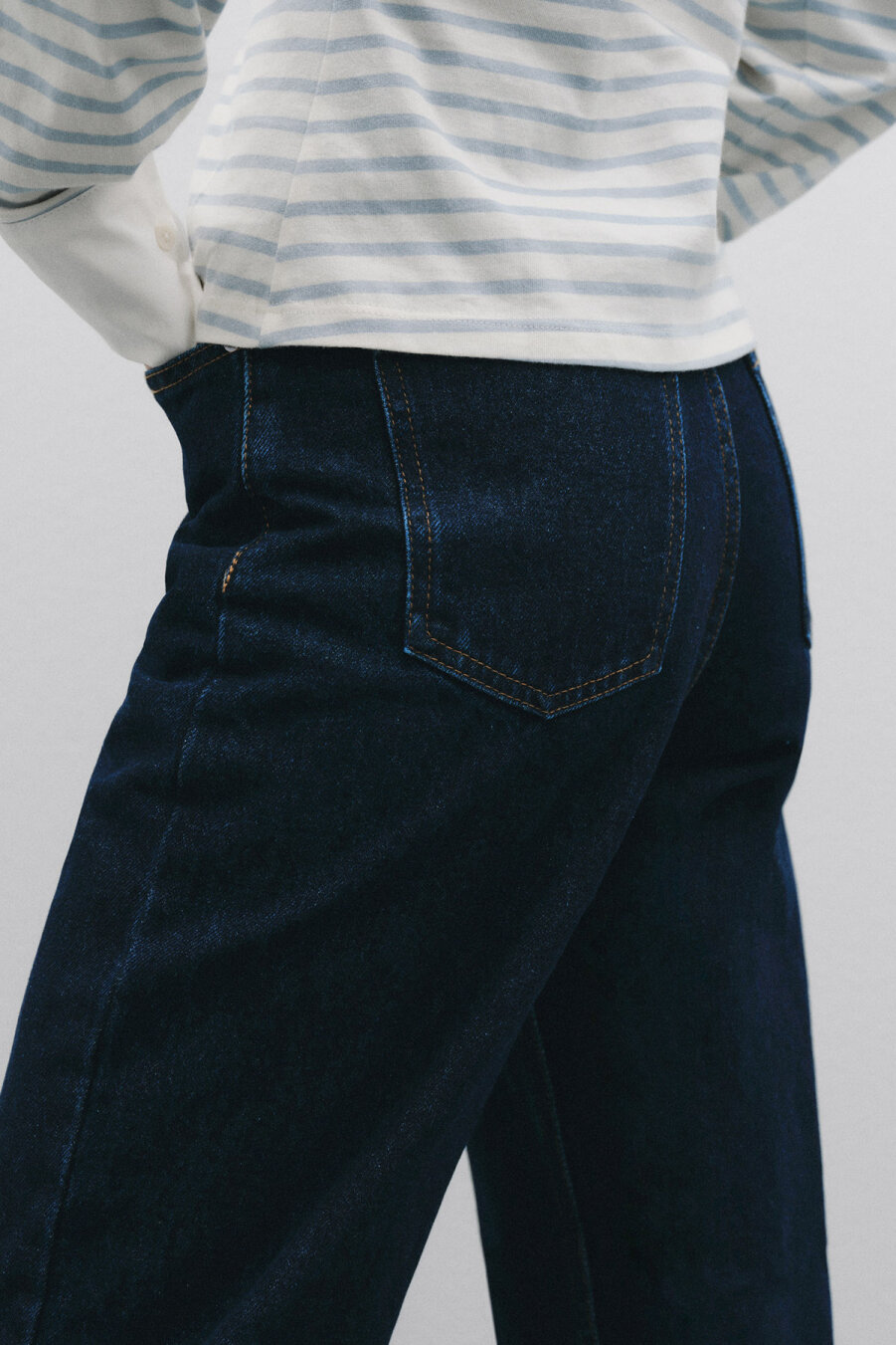 Soletta Yüksek Bel Mom Fit Jean - 4