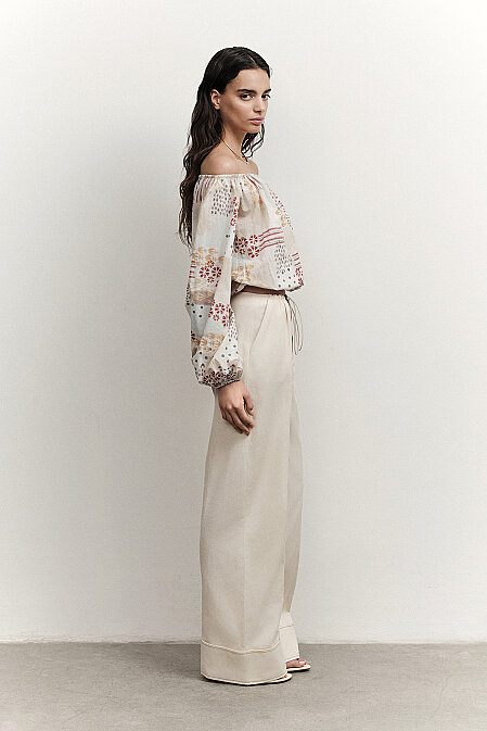 Sorelia Bardot Neckline Blouse - 3