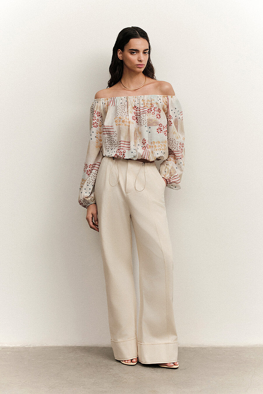 Sorelia Bardot Neckline Blouse - 4
