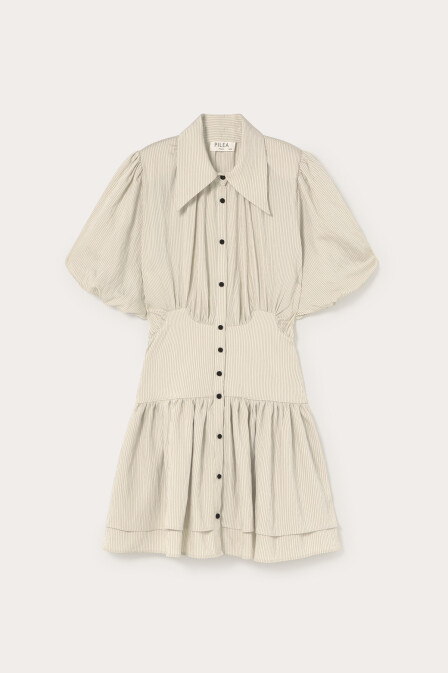 Striped Corset Mini Dress - 2