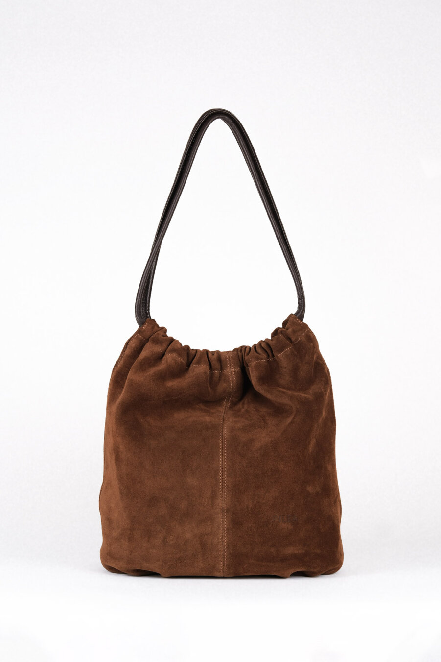Suede Leather Hola Bag Tan - 2