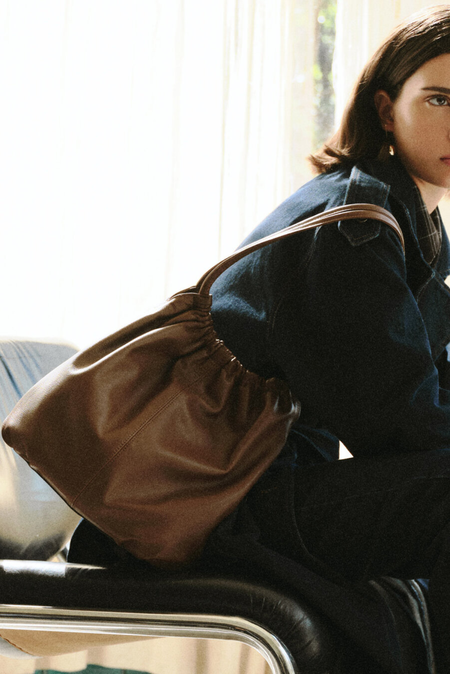 Deri Hola Bag Kahve - 1