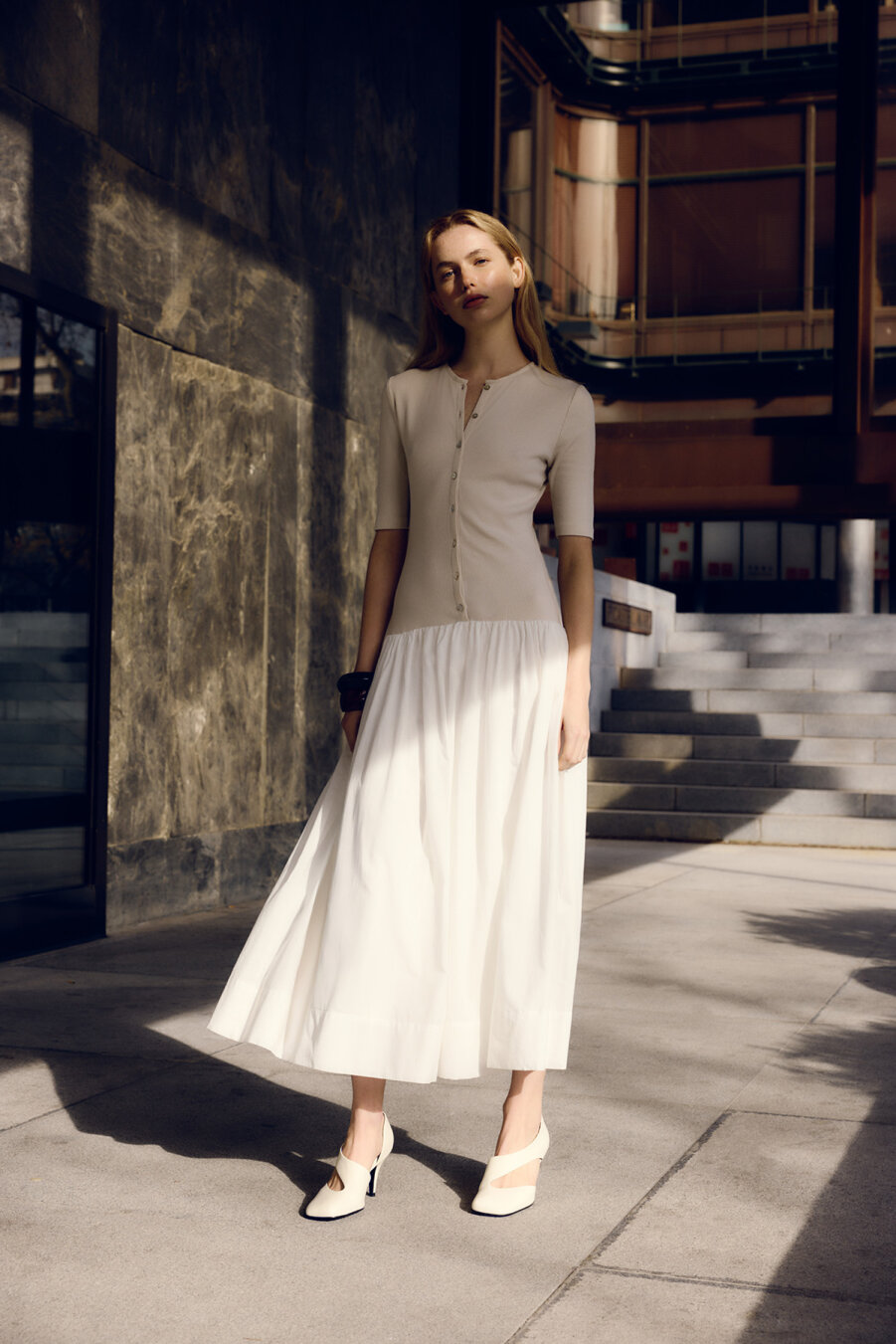 Sveta Short Sleeve Maxi Dress - 1