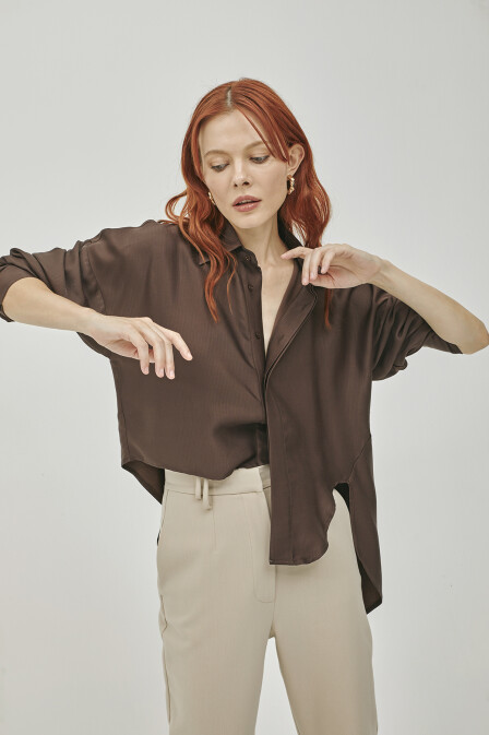 Tinny Asymmetrical Shirt - 1