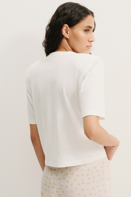 Vela Printed Padded T-shirt - 6