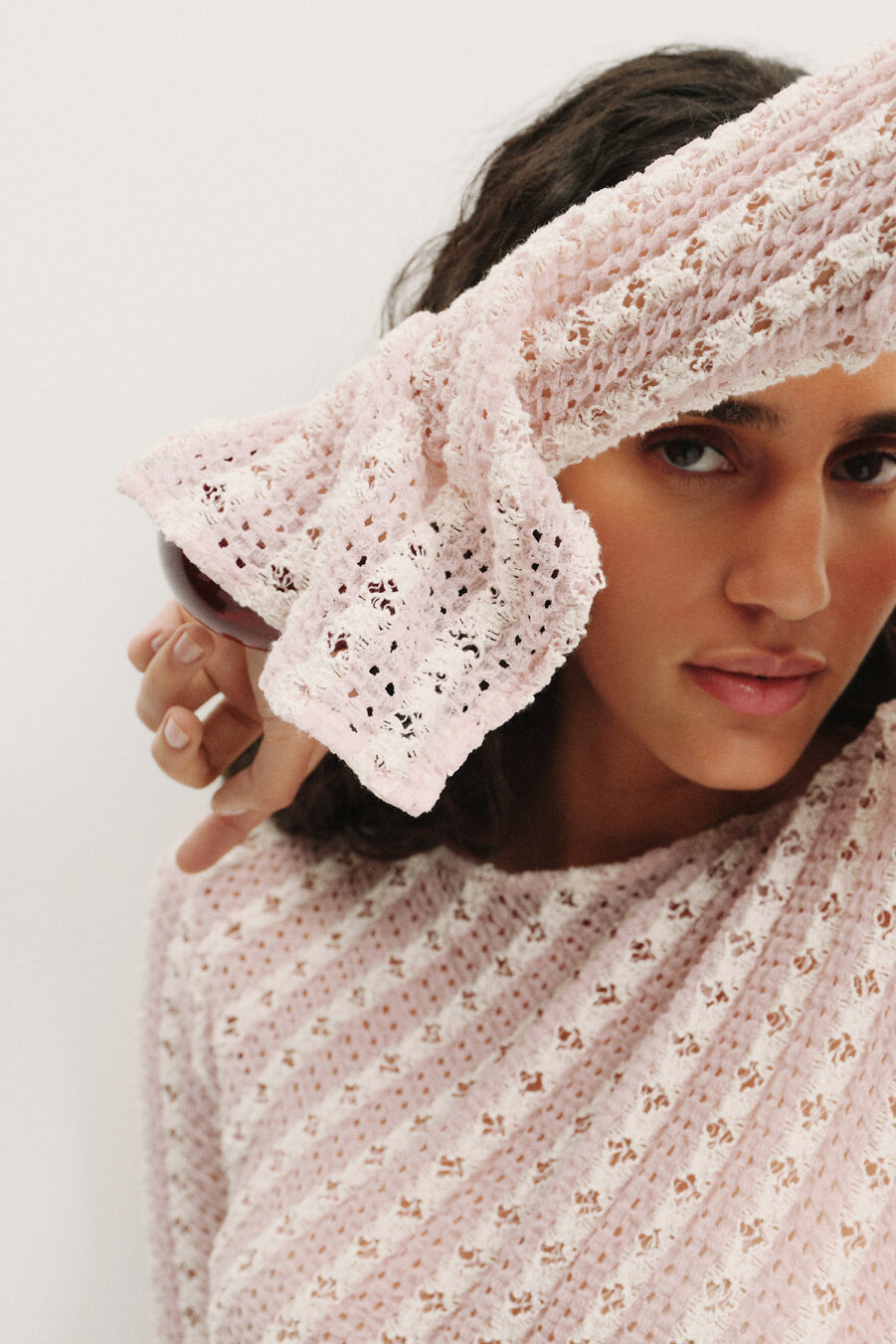 Velira Asymmetric Lace Blouse - 3
