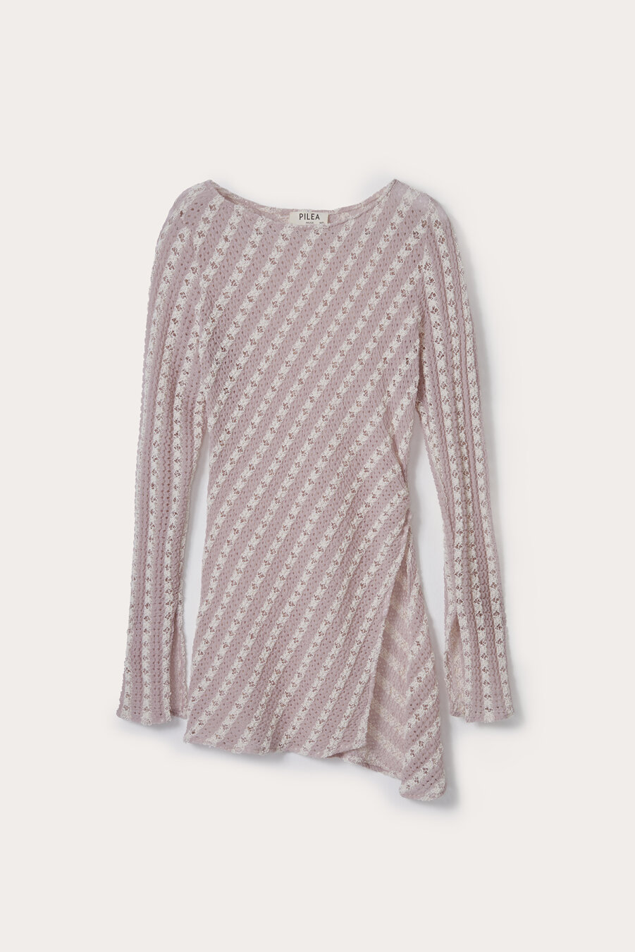 Velira Asymmetric Lace Blouse - 4