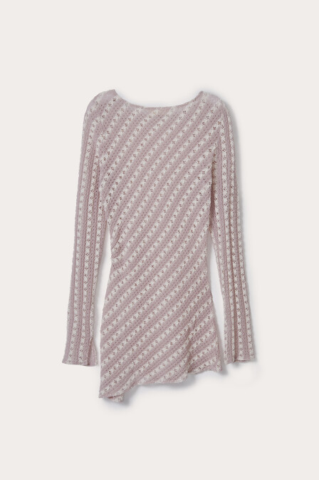 Velira Asymmetric Lace Blouse - 5