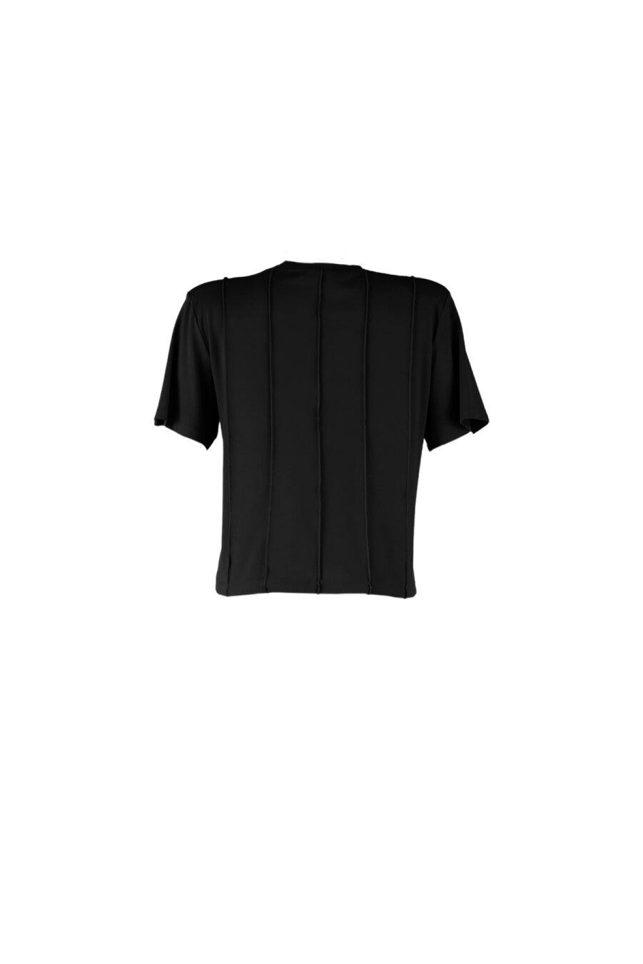 Viola Black Rayon Blouse - 2