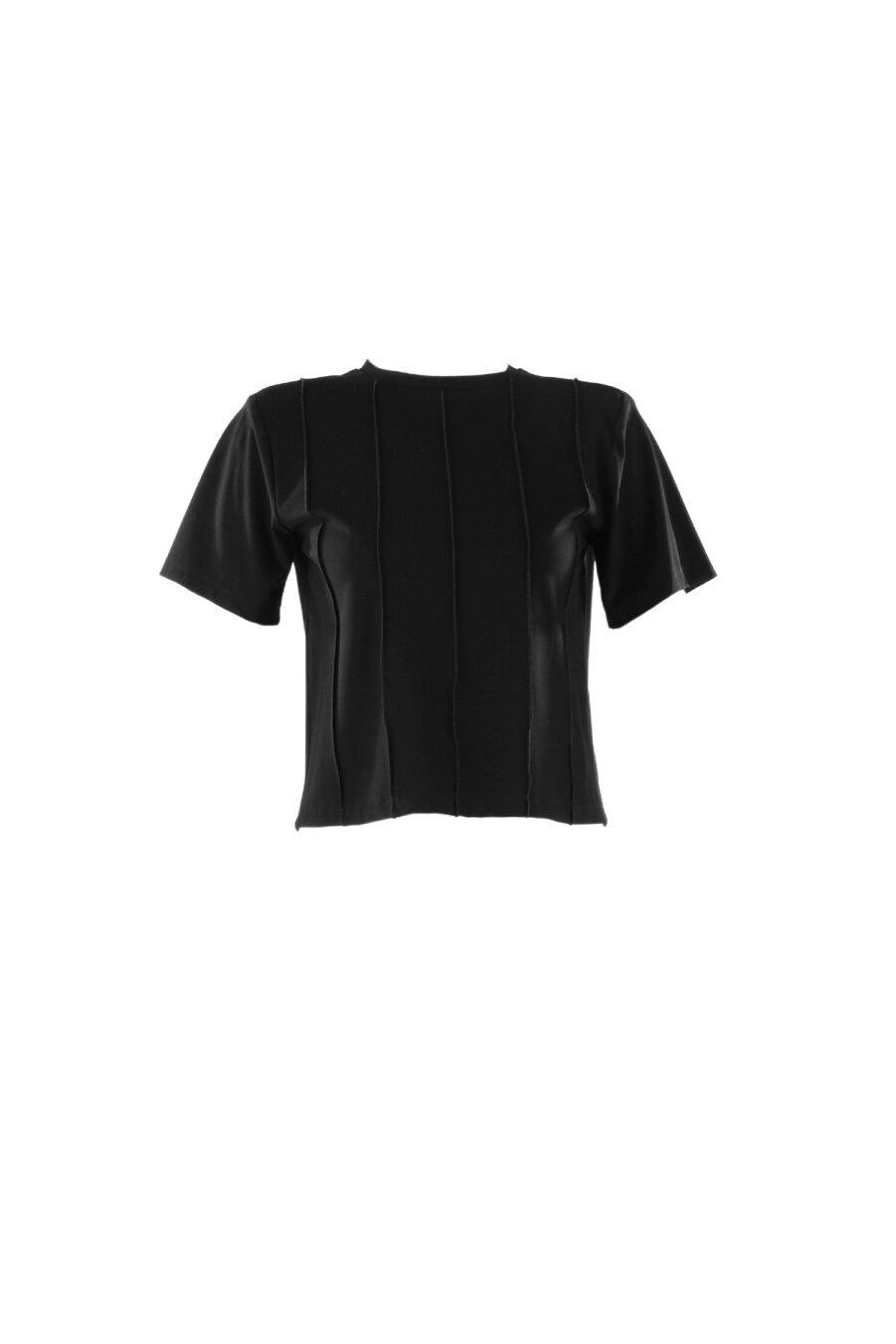 Viola Black Rayon Blouse - 1