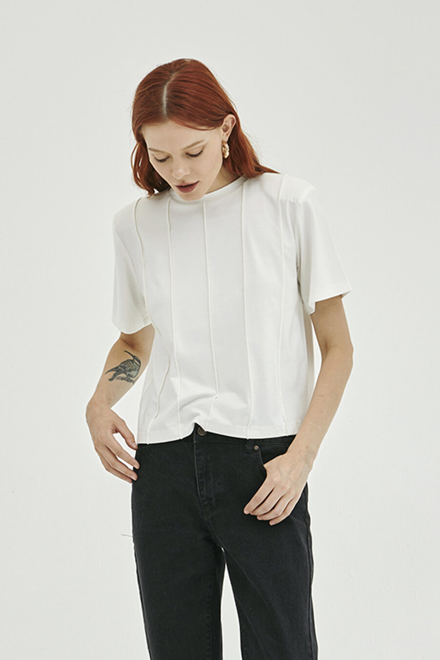 Viola Ecru Rayon Blouse - 2