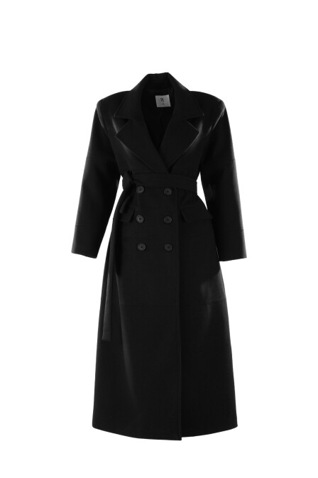 Zoe Black Coat - 4