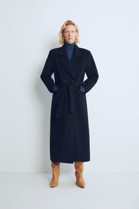 Zoe Black Coat - 1